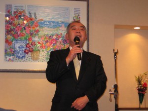 里中区議会議長